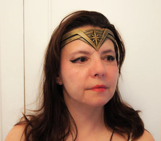 cosplay heroine diadem worn costume convention outfit